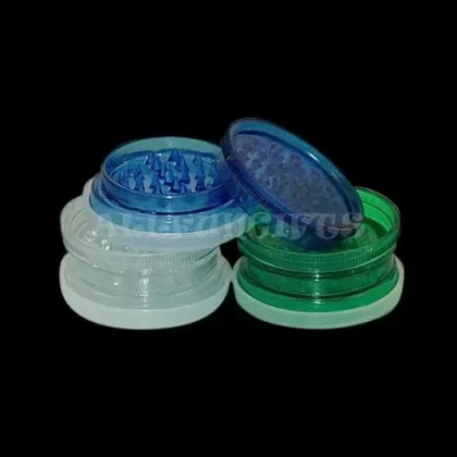Acrylic 2-Piece 2.5″ Grinder with Storage