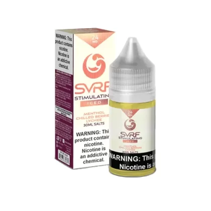 Sale $10.50 – Stimulating Iced by Saveurvape – SVRF Salts 30mL
