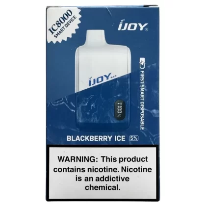 IJOY Bar IC8000 – Blackberry Ice - Ejuicewarehouse