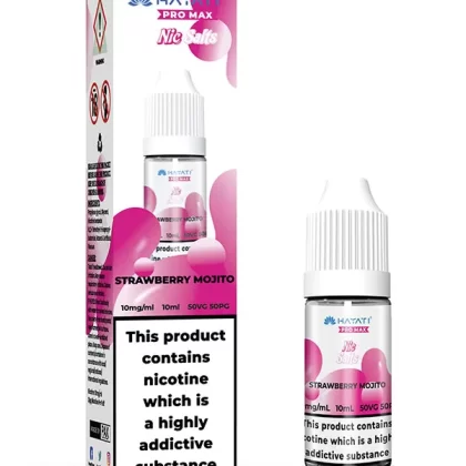 Hayati Pro Max Strawberry Mojito Nic Salt E-Liquid 10ml - 20mg
