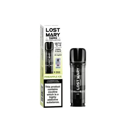 Pineapple Ice Lost Mary Tappo Pods 2pk, 20mg – Packs of 5 or 10