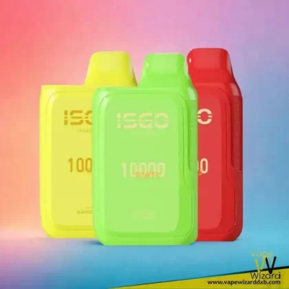 ISGO BAR 10000 Puffs 5% Nicotine Disposable Vape - Vapewizarddxb
