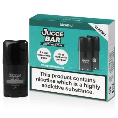 Menthol Jucce Bar Prefilled Pod