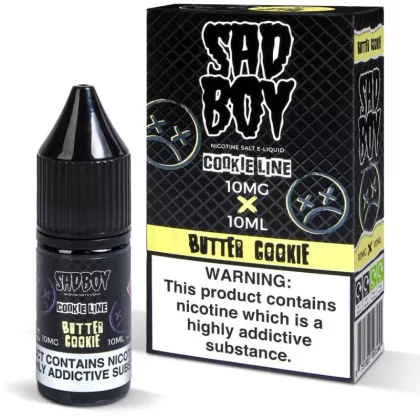 Sadboy Butter Cookie Nic Salt Vape Juice - 10 Pack - 20mg