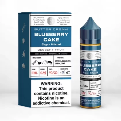 Glas BSX Premium E-Liquid 60ml - Banana Cream Pie / 3mg - Skullvaping