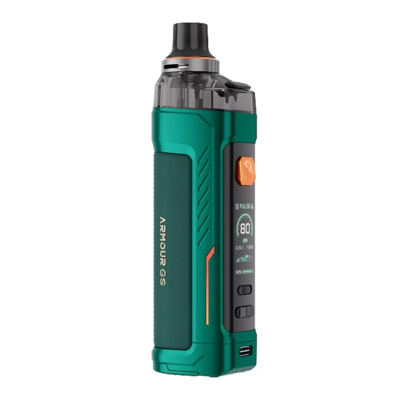 Vaporesso Armour GS Pod Mod Kit 80 Watts (18650 mAh) - Black, Blue - Image 2