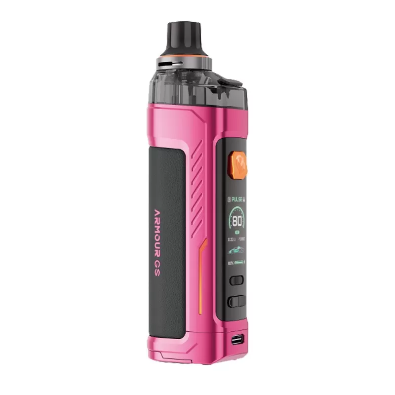 Vaporesso Armour GS Pod Mod Kit 80 Watts (18650 mAh) - Black, Blue - Image 3