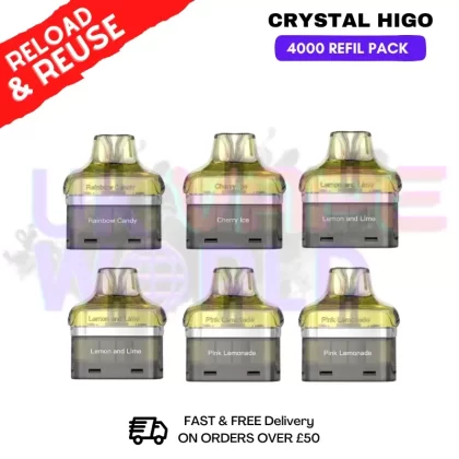Crystal Higo 4000 Replacement Pods