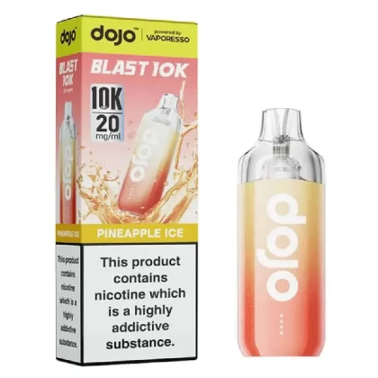 Vaporesso Dojo Blast 10k Prefilled Pod Kit Pineapple Ice - Ecigpremium