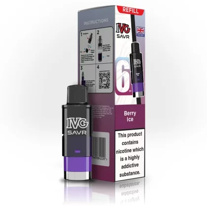 IVG SAVR Berry Ice Refill - Ejuicewarehouse
