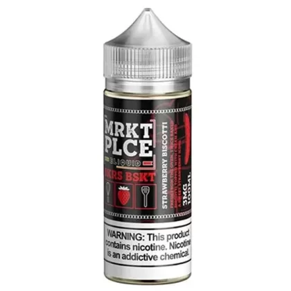 Strawberry Biscotti E-Liquid by Mrktplce Bkrs Bskt - Vape Product; Vape Product, Vape Product