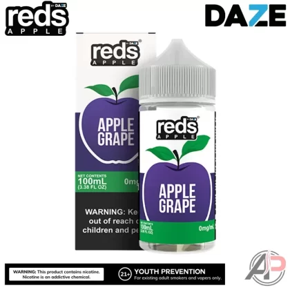 7 Daze Reds Apple Grape E-Liquid 100mL - Vape Product, Vape Product (745867)