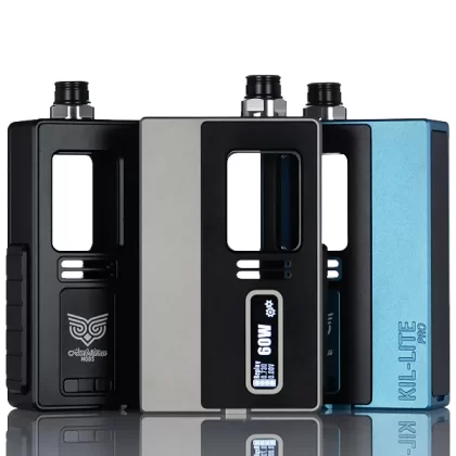 Ambition Mods x KILIC KIL-LITE Pro 60W Boro Mod - Gunmetal Black AM60 Chip