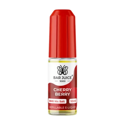 Cherry Berry Nic Salt by Bar Juice 5000 - 10mg - Vape Product