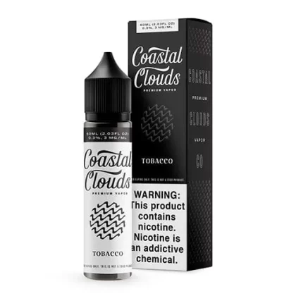 Coastal Clouds Tobacco 60ml Vape Juice - Vape Product, Vape Product