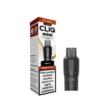Avomi CLIQ Mini Prefilled Vape Pod + Refill – Cola Ice