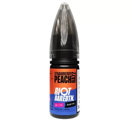 Riot Squad NO ICE Strawberry Peach Razz Nic Salt E-Liquid - 20mg