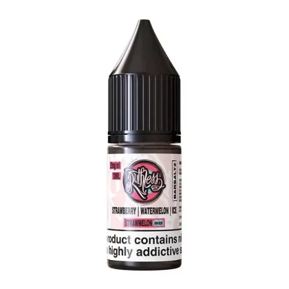 RUTHLESS BAR SALTZ STRAWMELON ON ICE 10ML NIC SALT E-LIQUID - Strength#10MG>20MG