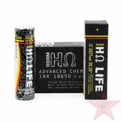 Hohm Tech Hohm Life 18650 Battery - Redstarvapor