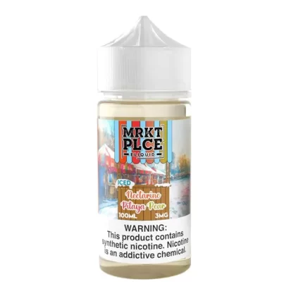 Iced Nectarine Pitaya Pear | MRKT PLCE | 100mL - 3MG