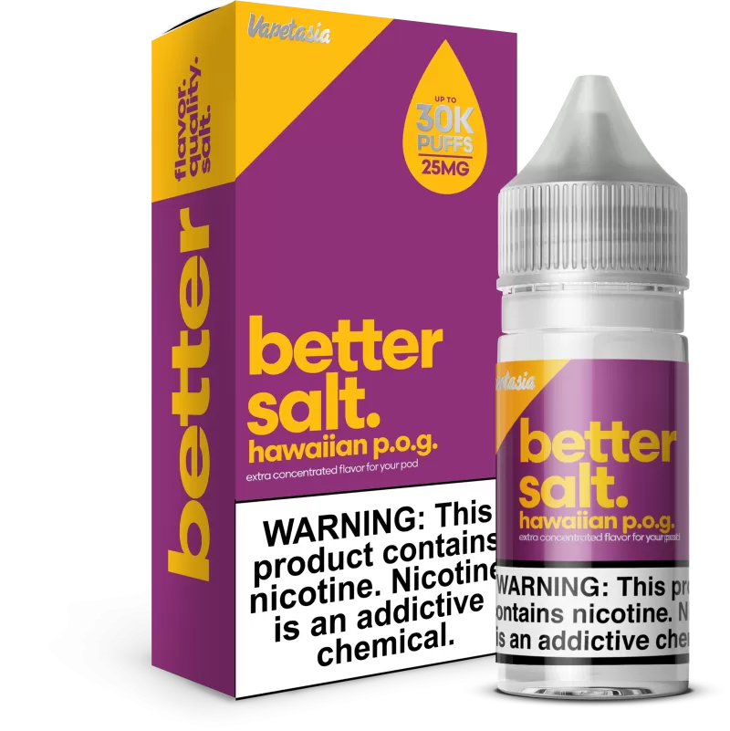 Better Salt - Hawaiian P.O.G. - 30ML E-Liquid - 50MG