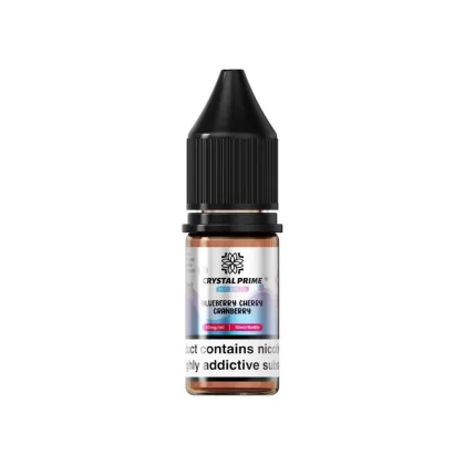 Crystal Prime Blueberry Cherry Cranberry Nic Salt Vape - 10 PackJuice - 10mg