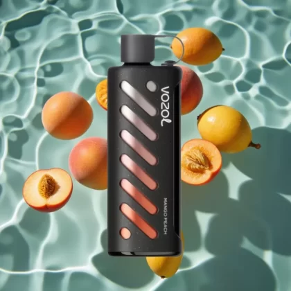 VOZOL Gear Shisha 25000 Puffs Disposable Vape Mango Peach – 5mg/ml, 1000mAh, Dual Mesh Modes - Bangvapeaustralia