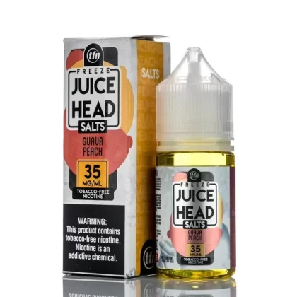 Juice Head TFN Salts Guava Peach Freeze 30ml - Vape Store