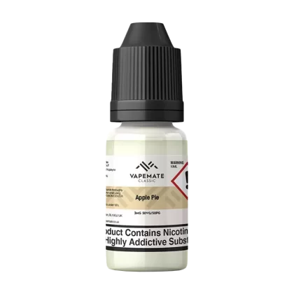 Vapemate Classic Apple Pie 10ml - 3mg - Vape Product (E788FE)