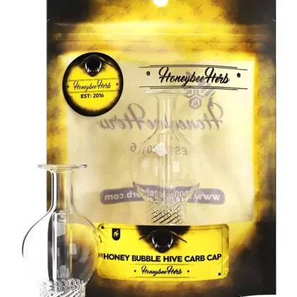 Honeybee Herb Honey Hive Bubble Carb Cap - Ejuicewarehouse