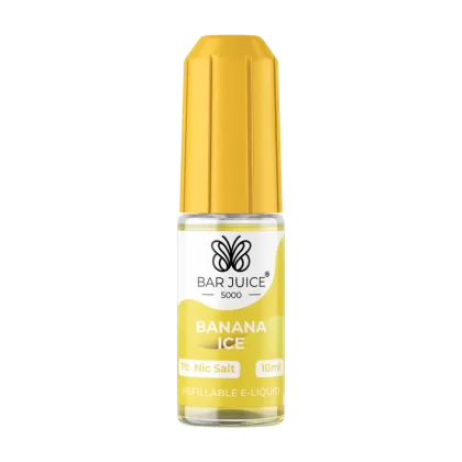 Banana Ice Nic Salt by Bar Juice 5000 - 20mg - Vape Product (ABEB57)