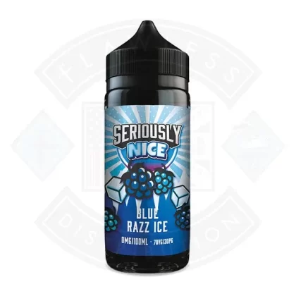Doozy Vape Seriously Nice Blue Razz Ice 0mg 100ml Shortfill - Eliquidsupply