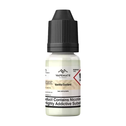 Vapemate Classic Vanilla Custard 10ml - 50VG / 50PG / 6mg - Ecigwizard