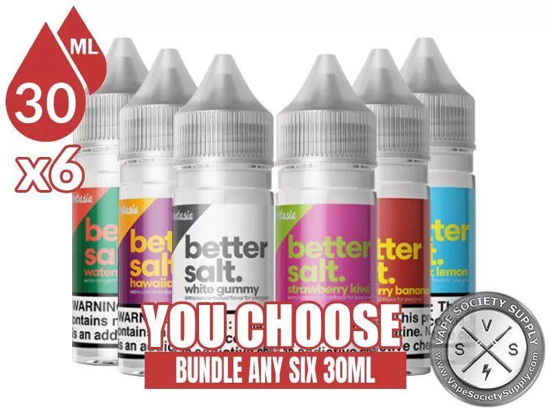 Better Salt Bundle 6x30ml (180ml)