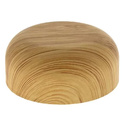 eBottles Faux Wood Child-Resistant PE-Lined Dome Cap | 53 mm - Choose Finish#Ash>Bamboo~Choose Price Tier#Single Unit (Less Than Box Qty)