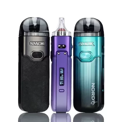 SMOK Nord GT 80W Pod Mod Kit - Leather Series - Purple Gradient