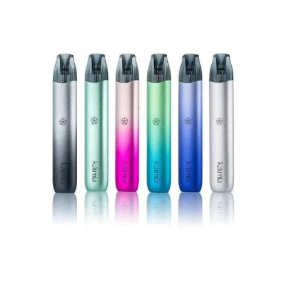 Uwell Kalmia POD Kit - COLOR#Calm Cyan>Gentle Pink>Innoc White>Mysti Black>Serene Blue>Youthful Green (F4CB13)