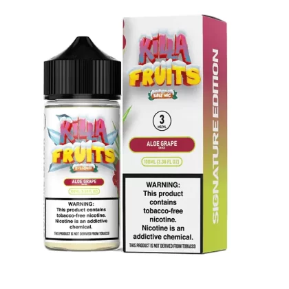 Sale $10.20 – Aloe Grape Ice by Killa Fruits Signature TFN Series 100mL