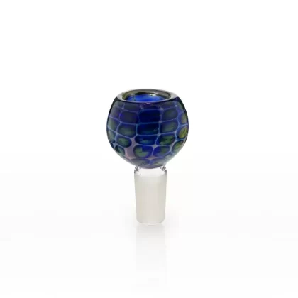 Bowl | Honeycomb Fume | 14mm – Blue - Vape Store
