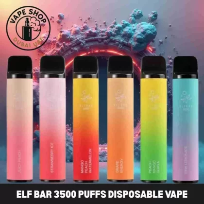 ELF BAR 3500 Puffs Disposable Vape Buy in Dubai UAE - 10pc/pack, 1pc/pack; Coconut Melon
