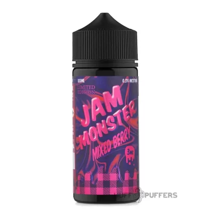 Jam Monster – Mixed Berry 100mL - Nicotine Strength#3mg>6mg