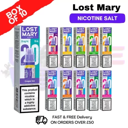 Lost Mary Nic Salt BOX OF 10 – Lowest Price