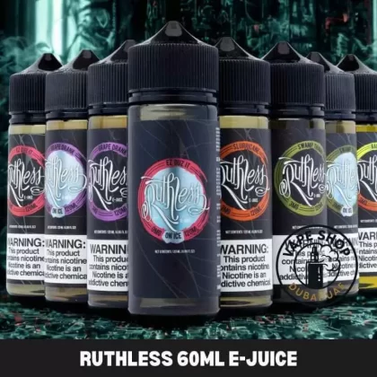 RUTHLESS 60ML Vape E-JUICE in Dubai UAE - ANTIDOTE ON ICE, EZ DUZ IT ICE