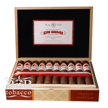 Rocky Patel Sun Grown Maduro - Product#Robusto (5.0" x 50)>Toro (6.5" x 52)~Packaging#Box of 20>5 Pack