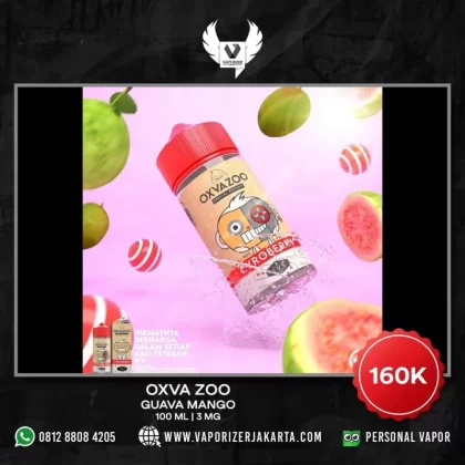 OXVA ZOO GUAVA MANGO 100 ML - 3 mg / 100 ml