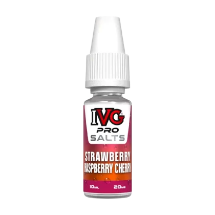 Strawberry Raspberry Cherry Nic Salt by IVG Pro - 10ml - 10mg - Vape Product