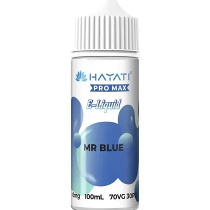 Hayati Pro Max Mr Blue 100ml Shortfill Vape Juice
