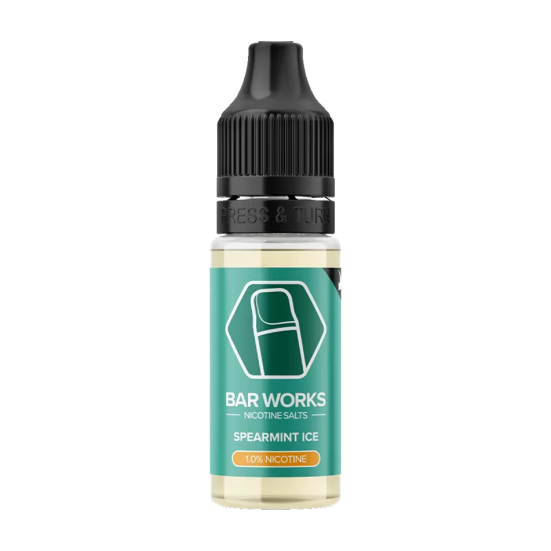 Spearmint Ice Nic Salt by Bar Works - Ecigwizard - Image 2