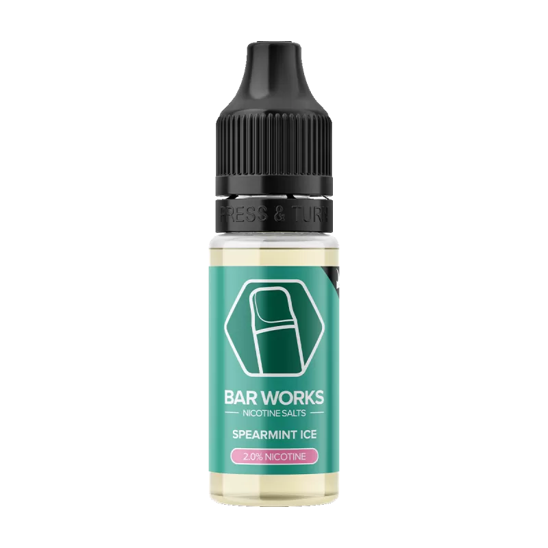 Spearmint Ice Nic Salt by Bar Works - Ecigwizard - Image 3