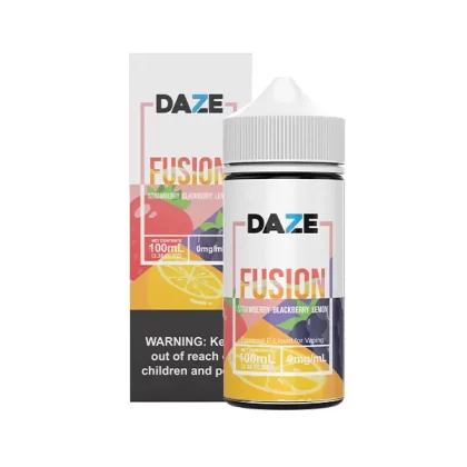 Strawberry Blackberry Lemon by 7Daze Fusion 100mL - 0MG